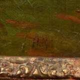 Unbekannter französischer Künstler des späten 19.Jh. (A.M.?) "Landschaft mit Vieh und Bauernhäusern", Öl/Leinwand, u.r. monogr., verso Klebeetikett "Kunsthaus Lempertz/Köln", Impressionisten Rahmen (l… - фото 3