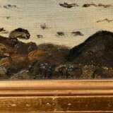Foss, Harald Frederick (1843-1922) "Felsige Küste unter hohem Wolkenhimmel", Öl/Leinwand, u.r. sign., 30,3x37cm (m.R. 40,8x48,5cm), min. Craquelé - Foto 3