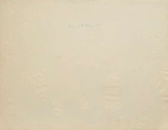 Bargheer, Eduard (1901-1979) "Forio im Frühling" 1955, Aquarell/Bleistift, u.r. sign./dat., verso betit./dat., 48,5x62,5cm, min. fleckig - photo 3