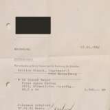 Beuys, Josef (1921-1986) "Vitex Agnus Castus" 1973, Farboffset, 915/1000, u. sign./num., mit Originalrechnung Kunstverein Hamburg, PM 51,4x35cm, BM 60,5x44cm - photo 5