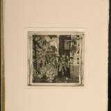 Vogeler, Heinrich (1872-1942) "An den Frühling" 1899/1901, Mappe mit 10 Radierungen und Vorblatt, Platten je monog., Inselverlag/Leipzig, Druck O. Felsing, PM 15,5x15,5cm, BM 34,5x26cm (Mappe 36x27,5), Vorblatt… - photo 22