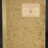 Vogeler, Heinrich (1872-1942) "An den Frühling" 1899/1901, Mappe mit 10 Radierungen und Vorblatt, Platten je monog., Inselverlag/Leipzig, Druck O. Felsing, PM 15,5x15,5cm, BM 34,5x26cm (Mappe 36x27,5), Vorblatt… - фото 25