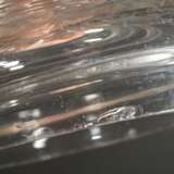 Biedermeier Glas Deckelhumpen mit floralem Schliff und Kartusche "Zum Andenken" auf tonnenförmigem in die Form geblasenen Korpus, Mitte 19.Jh., H. 21,2cm, min. berieben, best. - photo 6