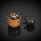 Zwei Netsuke aus Holz - photo 2