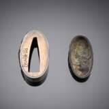 Fuchi und kashira aus shibuichi - photo 2