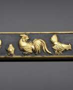 Обзор. Kozuka (Beimessergriff) aus shakudô