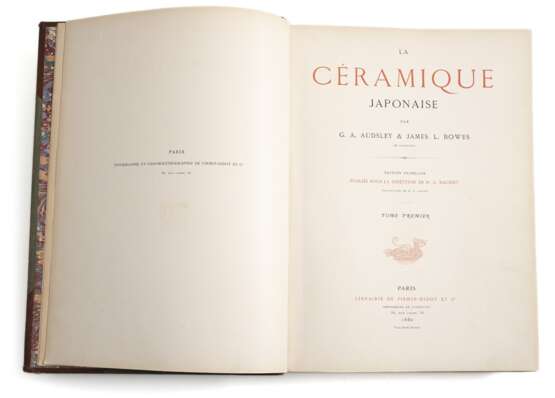 G. A. Audsley und James L. Bowes: La Ceramique Japonaise, Bd. I - photo 2