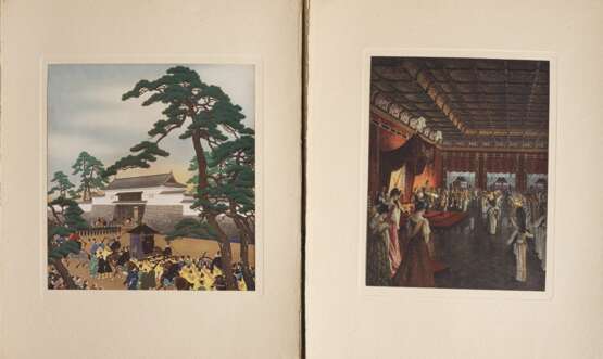 Seitoku Kinen Kaigakan hekiga shū (Sammlung der Wandmalereien in der Meiji-Gedächtnisgalerei), 2 Bd. - photo 3