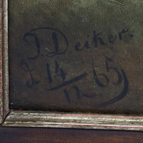 DEIKER, JOHANNES CHRISTIAN (Wetzlar 1822-1895 Düsseldorf), "Schnürender Fuchs", - photo 3