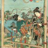 Toyohara Kunichika (1835 - 1900) und anderer Künstler - Foto 5