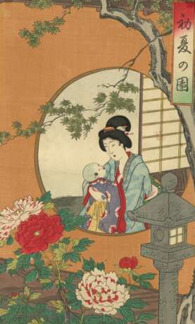 Utagawa Kunisada II (1823 - 1880), Toyoharu Chikanobu (1838 - 1912), Mizuno Toshikata (1866 - 1908) und Seisai - фото 3