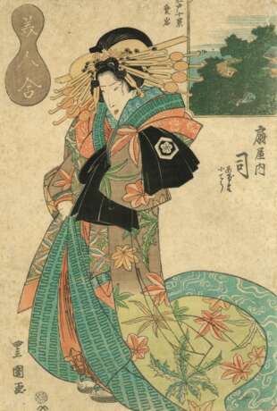 Utagawa Toyokuni I (1769 - 1825) und Utagawa Toyokuni II (Toyoshige ) (ca. 1802 - 1835) - Foto 3