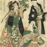 Utagawa Toyokuni I (1769 - 1825) und Utagawa Toyokuni II (Toyoshige ) (ca. 1802 - 1835) - фото 4