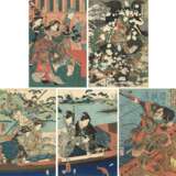 Utagawa Kuniyoshi (1797-1861 - Foto 1