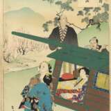 Miyagi Gengyo (fl. c. 1840 -1870), Mizuno Toshikata (1866 - 1908) und Miyagawa Shuntei (1873-1914) - фото 5