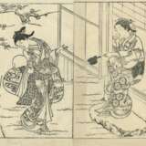 Nishikawa Sukenobu (1671 - 1750), Katsukawa Shunshô 1726 - 1793) & Kitao Shigemasa (1739 - 1820) und andere Künstler - Foto 5