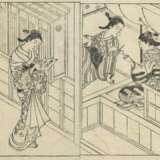 Nishikawa Sukenobu (1671 - 1750), Katsukawa Shunshô 1726 - 1793) & Kitao Shigemasa (1739 - 1820) und andere Künstler - Foto 6