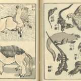 Katsushika Hokuun ( tätig frühes 19. Jh.) und Katsushika Hokusai (1760 - 1849 ): Zwei Farbolzschnittbücher - Foto 5