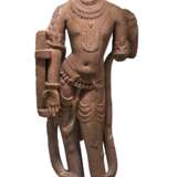 Schöne und feine Sandsteinfigur des Vishnu - Foto 1