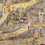 Großes Picchavai mit Darstellung einer Pilgerkarte - photo 5