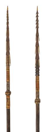 Zwei Speere aus Bambus - Foto 2