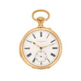 Vacheron & Constantin, repetition a quarts | gold pocket watch | 1920s | Manual wind movement | White dial with roman numerals | Case n. 194973 | Movement n. 325990 | Diam. mm 46 - Foto 1