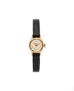 Produktkatalog. Norstel | gold wristwatch | 1950s | Manual-wind movement | Silvered dial with indexes | Diam. mm 16