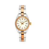 Rolex, Lady Datejust Ref. 6916 | steel and gold wristwatch | Year 1978 | Automatic movement | White dial with roman numerals and date | Case n. 5947814 | Movement n. 485849 | Cal. 2030 | Diam. mm 26 - photo 1