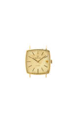 Universal Geneve "Micro Rotor" Ref. 169112/02 | gold wristwatch | 1960s | Automatic movement | Gilded dial with indexes and date | Case n. 2481499 | Cal. 69 | Size mm 31x37 | (defects)