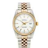 Rolex, DateJust Ref. 16013 | steel and gold wristwatch | Year 1978 | Automatic movement | White dial with indexes and date | Case n. 5826184 | Movement n. 214200 | Cal. 3035 | Diam. mm 36 - photo 1