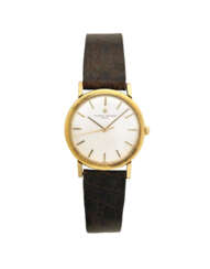 Vacheron & Constantin, Patrimony Ref. 6406 | gold wristwatch | 1960s | Manual-wind movement | Silvered dial with indexes | Case n. 485453 | Movement n. 827927 | Cal. K1002/2 | Diam. mm 32