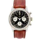 Breitling, Navitimer "Air Force Iraq" Ref. 806 | steel wristwatch | Year 1965 | Manual-wind movement | Black dial with indexes, sub-dials and date | Case n. 1014381 | Cal. 178 | Diam. mm 41 | box only - photo 1