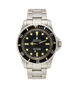Produktkatalog. Rolex, Submariner Ref. 5513 | steel wristwatch | Year 1967 | Automatic movement | Black dial with indexes | Case n. 1892914 | Cal. 1530 | Diam. mm 39
