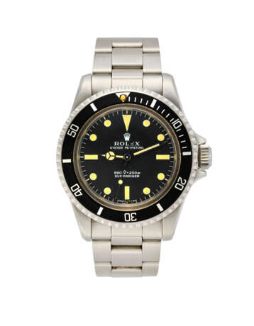 Rolex, Submariner Ref. 5513 | steel wristwatch | Year 1967 | Automatic movement | Black dial with indexes | Case n. 1892914 | Cal. 1530 | Diam. mm 39 - фото 1