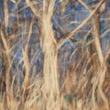 Christian Rohlfs. Bäume vor blauem Hintergrund - Foto 1