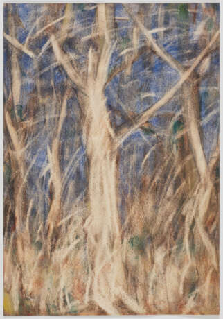 Christian Rohlfs. Bäume vor blauem Hintergrund - photo 2