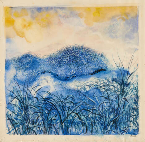 George Grosz. Blue Landscape Cape Cod - Foto 1