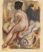 George Grosz. George Grosz. Sitting Female Nude