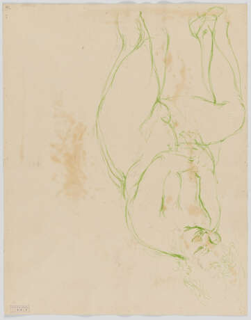 George Grosz. Sitting Female Nude - фото 3