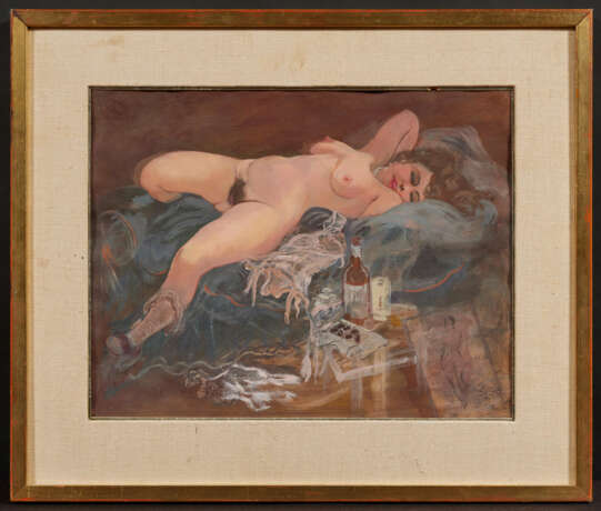 George Grosz. Reclining female nude - фото 2