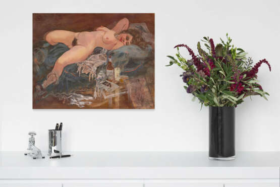 George Grosz. Reclining female nude - photo 4