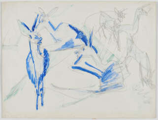 Ernst Ludwig Kirchner. Bergziegen