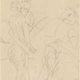 Ernst Ludwig Kirchner. Stehende Frau und nähendes Mädchen - фото 2