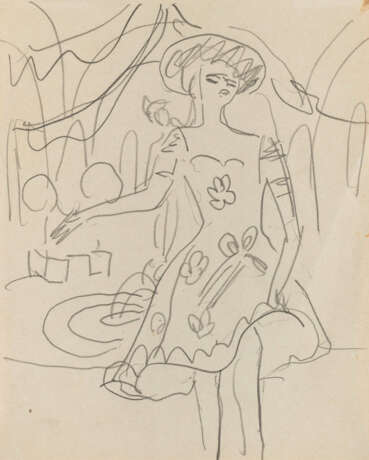 Ernst Ludwig Kirchner. Tänzerin - фото 1