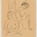 Ernst Ludwig Kirchner. Zwei Frauen (Nackte und bekleidete Frau) - photo 2