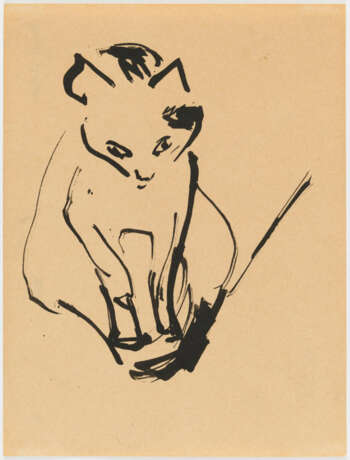 Ernst Ludwig Kirchner. Junge Katze - фото 2