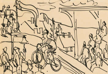 Ernst Ludwig Kirchner. Radrennen
