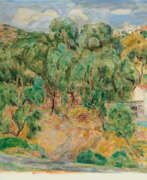 Hans Purrmann. Hans Purrmann. Südliche Landschaft (Ospedaletti)