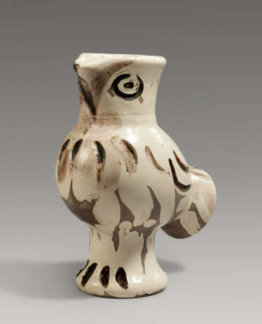 Pablo Picasso Ceramics. Wood Owl - Foto 1