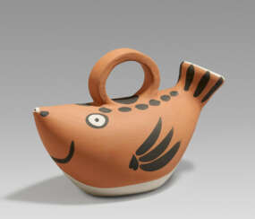 Pablo Picasso Ceramics. Fish Subject